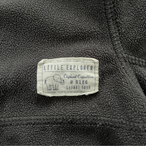 Carter’s Baby Boy’s Fleece Long Sleeve Zip Up 18 Months - Picture 3 of 4